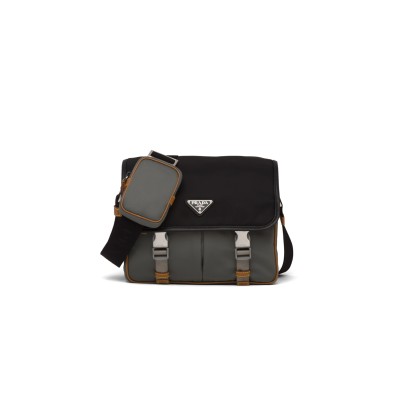 PRADA COLORBLOCK MESSENGER BAG 2VD768 (32*24*12cm) 